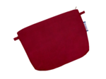 Tiny coton clutch bag red velvet
