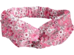 crossed headband pink violette