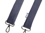 Narrow shoulder strap light denim