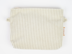 Tiny coton clutch bag white large corduroy