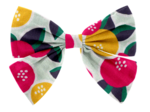 Bow tie hair slide agrumes pop