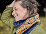 Adult Fur scarf snood coton d'or