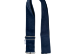 Wide shoulder strap suédine marine