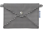 Little envelope clutch vichy noir