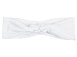 Bandeaux jersey tressé adulte blanc