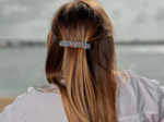 Plait hair slide mille et une fleurs