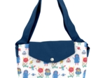 Tote bag with a zip petits monstres