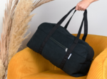 Weekend bag black corduroy