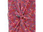Furoshiki tall 73 x 73 badiane framboise