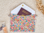 Medium envelope pocket mille et une fleurs