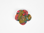 Flower petal hair slide small  ballet merveilleux