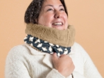 Adult Fur scarf snood envolée sauvage