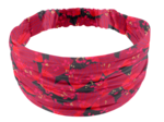 Headscarf headband- child size féérie fuchsia