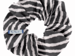 Scrunchie zèbre