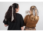 Short tail scrunchie leopard