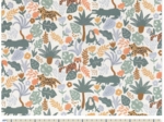 Cotton fabric baby jungle