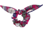 Bunny ear Scrunchie fuchsia poppy