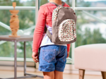 Children rucksack confetti aqua