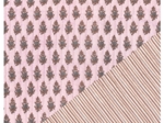 Quilted fabric ex2613 indian pale pink quilt