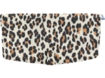 Flap of shoulder bag leopard
