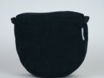 Base small bag without shoulder strap black large corduroy