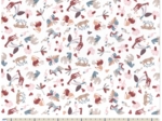Cotton fabric ex2228 savannah animals