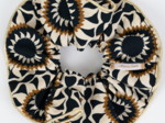Large Piping Scrunchie attrape soleil