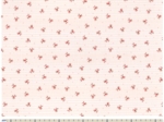 Cotton fabric ex2329 peach floral stripes