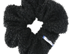 Scrunchie moumoute noire