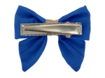 Mini bow tie clip navy blue