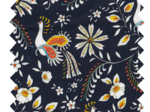 Cotton fabric lyrebird