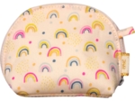 gusset coin purse rainbow