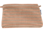 Coton clutch bag bronze copper stripe 