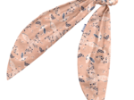Long tail scrunchie oiseau bandana