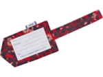 Luggage Tag vermilion foliage