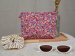 Tiny coton clutch bag cocktail de fleurs