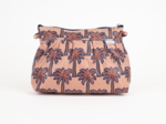 Pleated clutch bag palmeraie