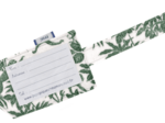 Luggage Tag jungle vintage