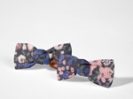 Small Elastics bows monet lilas
