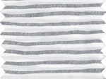 1 m fabric coupon striped blue gray glitter