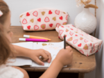 Pencil case petits coeurs