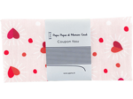 Coupon tissu 50 cm ex2306 red hearts