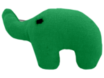 Elephant clip bright green