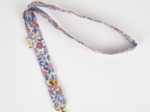 Lanyard necklace comptine enchantée rose