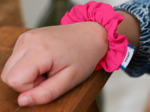 Mini Scrunchie fuschia