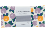 Coupon tissu 50 cm ex2303 citrus pop lilac