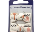 Small bows hair clips   copa-cabana