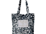 Tote bag chinese ink foliage 