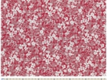 Cotton fabric ex2341 floral foliage burgundy
