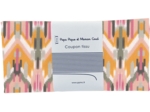 Coupon tissu 50 cm ikat ocre